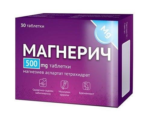 Магнерич 500 мг х 30 табл. | Teva Pharmaceuticals