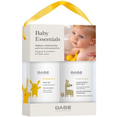 Комплект Babe Pediatric Мляко за тяло за деца х500 мл + Душ гел за деца x500 мл | BABE