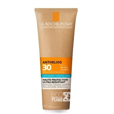 La Roche-Posay Anthelios Слънцезащитно хидратиращо мляко за тяло за чувствителна суха кожа SPF30 х250 мл | La Roche-Posay