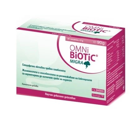 Омни Биотик Мигра 3 г х30 сашета | Institut AllergoSan