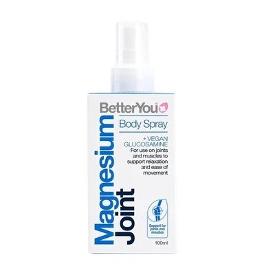 BetterYou Magnesium Магнезий+Глюкозамин олио спрей за стави х100 мл | BetterYou