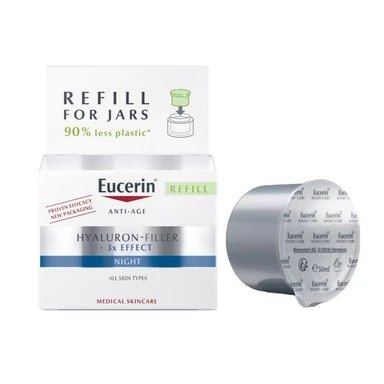 Eucerin Hyaluron-Filler Нощен крем за всеки тип кожа пълнител х50 мл | Eucerin
