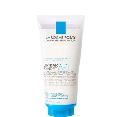 La Roche-Posay Lipikar Syndet AP+ Измиващ крем за лице и тяло за суха и атопична кожа против раздразнения и сърбеж х 100мл. | La Roche-Posay