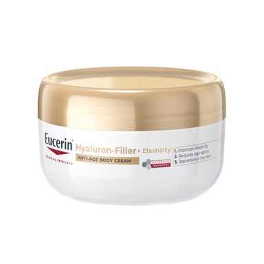 Eucerin Hyaluron-Filler + Elasticity Антиейдж крем за тяло х200 мл | Eucerin