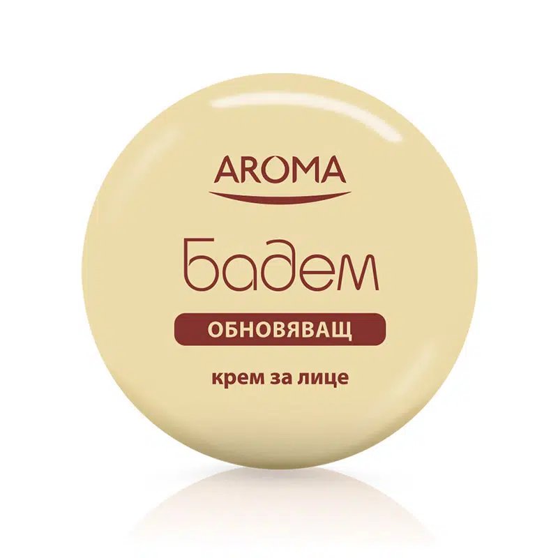 Арома бадем обновяващ крем за лице х 75 мл. | Aroma