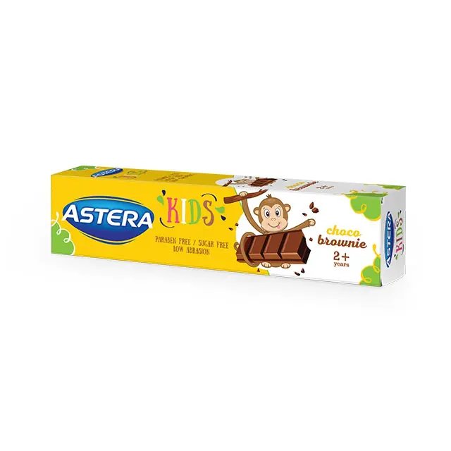 ASTERA KIDS CHOCO BROWNIE паста за зъби 2+ х 50 мл | Aroma