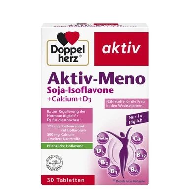 Допелхерц Актив Мено + хиалуронова киселина при менопауза х 30 табл. | Queisser Pharma GmbH