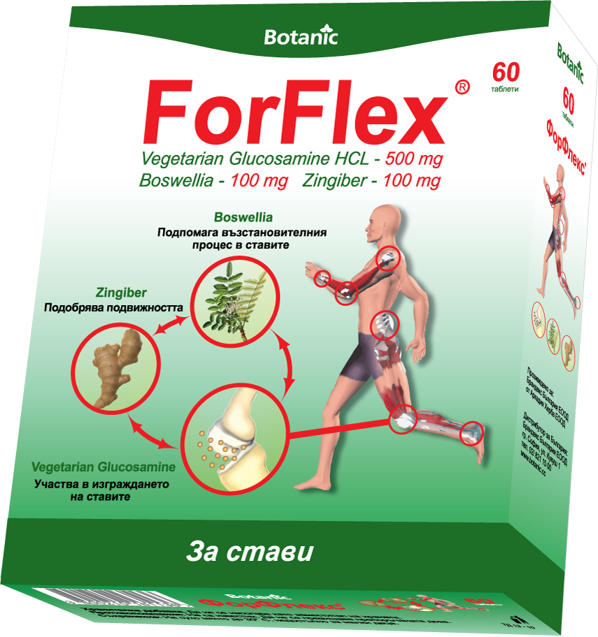Форфлекс за здрави стави х 60 табл. | Botanic
