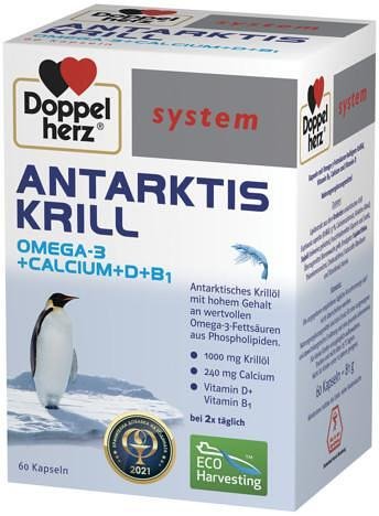 Допелхерц Систем Антарктически крил x 40 капсули | Queisser Pharma GmbH
