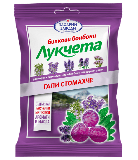 Бонбони лукчета гали стомахче х 90 гр.