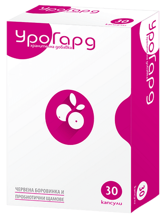 Урогард за уринарния тракт x 30 капс. | Nobel Pharma