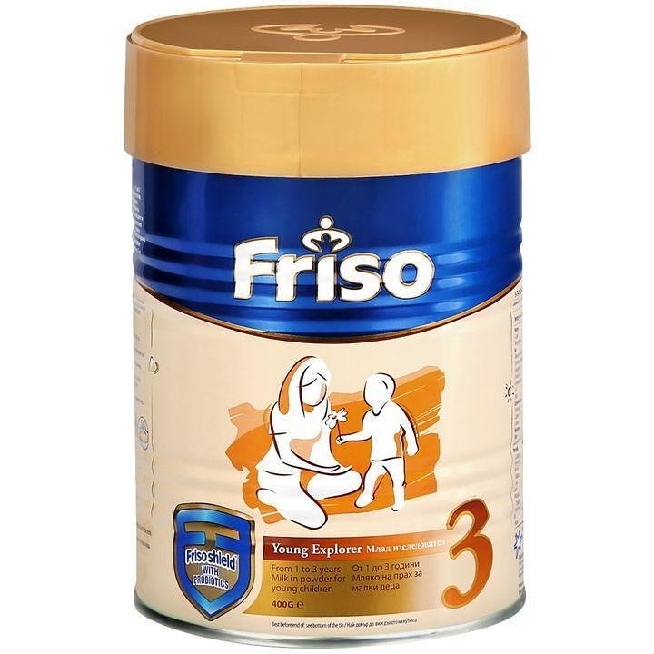 Фризо 3 адаптирано мляко за деца от 12 до 36 месеца х 400 гр. | Frieslandfoods