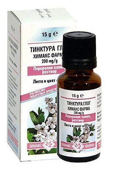 Тинктура глог х 20 мл. | Chemax Pharma