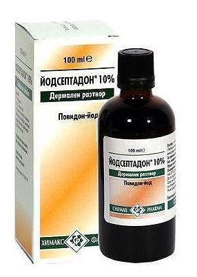 Йодасептадон 10 % х 100 мл. | Chenax Pharma